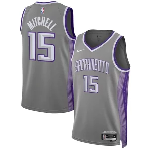 Magnífico Sofisticado Ideal Davion Mitchell Sacramento Kings Nike Unisex 2022/23 Swingman Jersey City Edition Anthracite  para los verdaderos seguidores