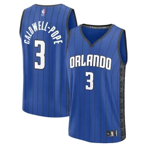 Único Atractivo Kentavious Caldwell Pope Orlando Magic Fast Break Replica Player Jersey Statement Edition Blue  para los verdaderos seguidores
