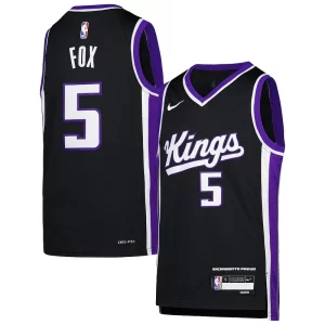 Magnífico Increíble De'Aaron Fox Sacramento Kings Nike Youth Swingman Jersey Icon Edition Purple  para los verdaderos seguidores