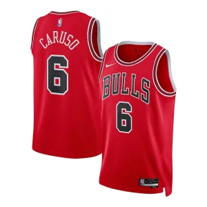 Clásico Alex Caruso Chicago Bulls Nike Unisex Swingman Jersey Association Edition Red  para los verdaderos seguidores