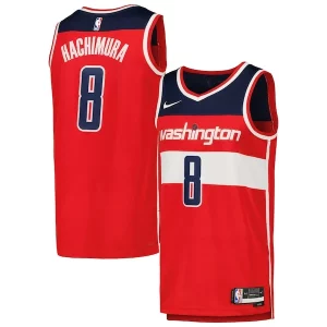 Fácil de llevar Rui Hachimura Washington Wizards Nike Swingman Jersey Red  para los verdaderos seguidores
