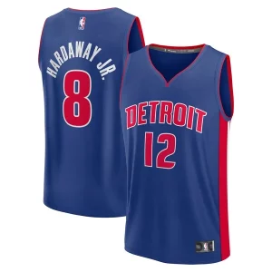 Ideal Cool Atractivo Tim Hardaway Jr. Detroit Pistons Fast Break Replica Player Jersey Icon Edition Blue  para los verdaderos seguidores