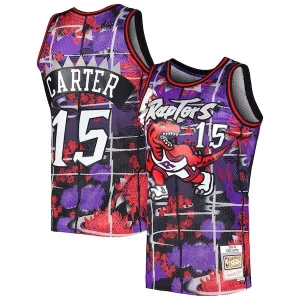 Fácil de llevar Vince Carter Toronto Raptors 1998/99 Hardwood Classics Lunar New Year Swingman Jersey Purple  para los verdaderos seguidores
