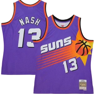 Sofisticado Bonito Versátil Steve Nash Phoenix Suns Hardwood Classics 1996/97 Tropical Swingman Jersey Purple  para los verdaderos seguidores