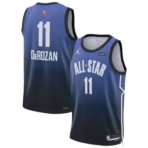 Hermoso Atractivo DeMar DeRozan Jordan Brand 2023 NBA All Star Game Swingman Jersey Blue  para los verdaderos seguidores