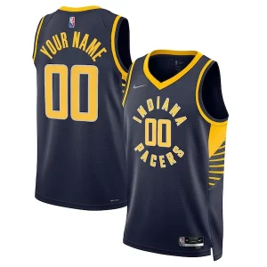 Robusto Delicioso Chulo Indiana Pacers Nike 2021/22 Diamond Swingman Custom Jersey Icon Edition Navy  para los verdaderos seguidores
