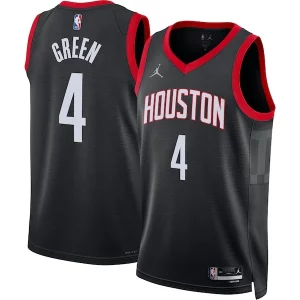 Bonito Genial Único Jalen Green Houston Rockets Jordan Brand Unisex Swingman Jersey Statement Edition Black  para los verdaderos seguidores