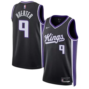 Clásico Chulo Maravilloso Kevin Huerter Sacramento Kings Nike Unisex Swingman Jersey Association Edition Black  para los verdaderos seguidores