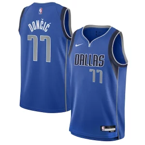 Atractivo Luka Dončić Dallas Mavericks Nike Youth Swingman Jersey Icon Edition Blue  para los verdaderos seguidores