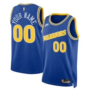 Lujoso Golden State Warriors Nike Unisex 2022/23 Custom Swingman Jersey Classic Edition Blue  para los verdaderos seguidores