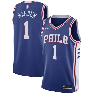 Delicioso James Harden Philadelphia 76ers Nike Swingman Jersey Icon Edition Royal  para los verdaderos seguidores