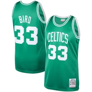 Hermoso Chulo Moderno Larry Bird Boston Celtics 1985/86 Hardwood Classics Authentic Jersey Kelly Green  para los verdaderos seguidores