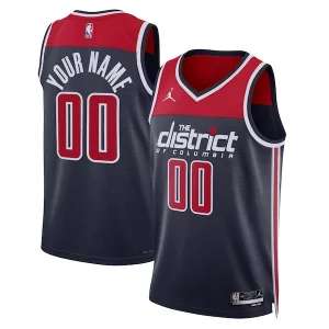 Hermoso Washington Wizards Jordan Brand Unisex 2022/23 Swingman Custom Jersey Statement Edition Navy  para los verdaderos seguidores