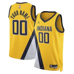 Robusto Sofisticado Resistente Indiana Pacers Jordan Brand Unisex 2022/23 Swingman Custom Jersey Statement Edition Yellow  para los verdaderos seguidores