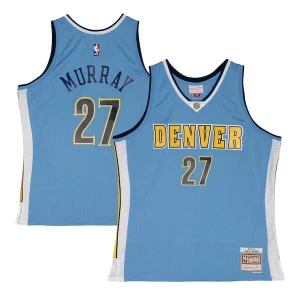 Duradero Práctico Jamal Murray Denver Nuggets 2016/17 Throwback Swingman Jersey Powder Blue  para los verdaderos seguidores