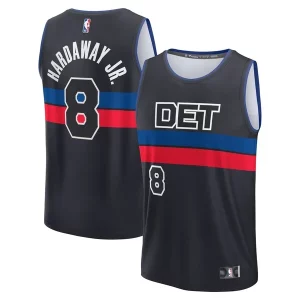 Perfecto Tim Hardaway Jr. Detroit Pistons Youth Fast Break Player Jersey Statement Edition Black  para los verdaderos seguidores
