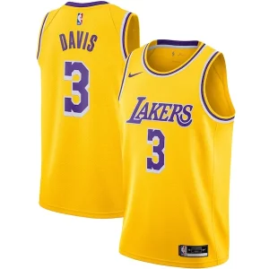 Versátil Estupendo Anthony Davis Los Angeles Lakers Nike Swingman Jersey Gold Icon Edition  para los verdaderos seguidores