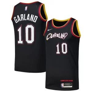 Bonito Práctico Atractivo Darius Garland Cleveland Cavaliers Nike Swingman Player Jersey City Edition Black  para los verdaderos seguidores