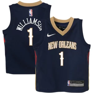 Perfecto Exquisito Único Zion Williamson New Orleans Pelicans Nike Toddler Swingman Player Jersey Icon Edition Navy  para los verdaderos seguidores