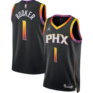 Clásico Moderno Devin Booker Phoenix Suns Jordan Brand Unisex Swingman Jersey Statement Edition Black  para los verdaderos seguidores