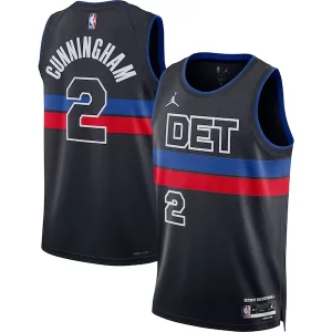 Cool Lujoso Magnífico Cade Cunningham Detroit Pistons Jordan Brand Unisex Swingman Jersey Statement Edition Black  para los verdaderos seguidores