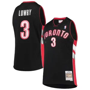 Moderno Elegante Genial Kyle Lowry Toronto Raptors 2001/02 Hardwood Classics Swingman Jersey Black  para los verdaderos seguidores
