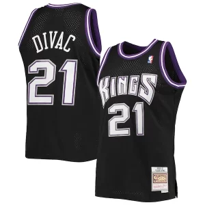 Encantador Moderno Vlade Divac Sacramento Kings 2000/01 Hardwood Classics Swingman Jersey Black  para los verdaderos seguidores