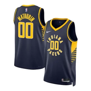 Resistente Único Bennedict Mathurin Indiana Pacers Nike Unisex Swingman Jersey Icon Edition Navy  para los verdaderos seguidores