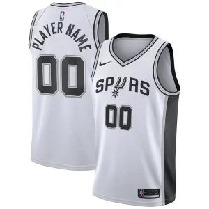 Encantador Duradero Lujoso San Antonio Spurs Nike 2020/21 Swingman Custom Jersey Association Edition White  para los verdaderos seguidores