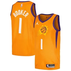 Exquisito Devin Booker Phoenix Suns Jordan Brand Swingman Player Jersey Statement Edition Orange  para los verdaderos seguidores