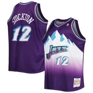Estupendo Versátil Atractivo John Stockton Utah Jazz Big & Tall Hardwood Classics 1996/97 Swingman Jersey Purple  para los verdaderos seguidores