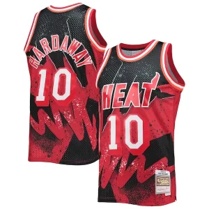 Sofisticado Tim Hardaway Miami Heat Hardwood Classics 1996/97 Hyper Hoops Swingman Jersey Scarlet  para los verdaderos seguidores