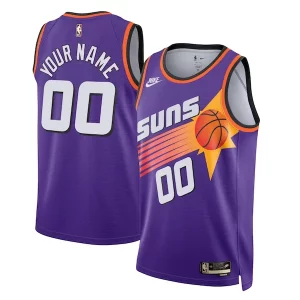Perfecto Phoenix Suns Nike Unisex 2022/23 Custom Swingman Jersey Classic Edition Purple  para los verdaderos seguidores