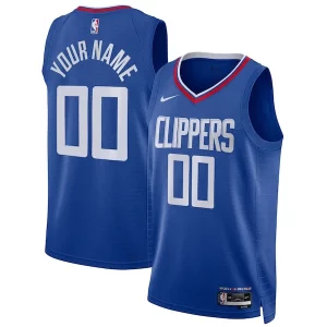 Estupendo LA Clippers Nike Unisex Swingman Custom Jersey Royal Icon Edition  para los verdaderos seguidores