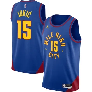 Magnífico Ideal Nikola Jokic Denver Nuggets Jordan Brand Unisex Swingman Jersey Statement Edition Blue  para los verdaderos seguidores