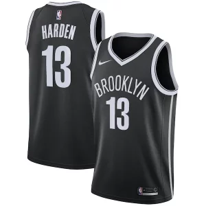 Increíble Genial Hermoso James Harden Brooklyn Nets Nike 2020/21 Swingman Jersey Black Icon Edition  para los verdaderos seguidores
