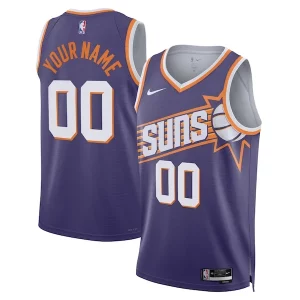 Increíble Phoenix Suns Nike Unisex Swingman Custom Jersey Purple Icon Edition  para los verdaderos seguidores