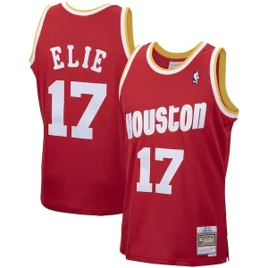 Encantador Mario Elie Houston Rockets 1993/94 Hardwood Classics Swingman Jersey Red  para los verdaderos seguidores