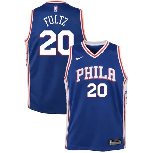 Estupendo Moderno Lujoso Markelle Fultz Philadelphia 76ers Nike Youth Swingman Jersey Blue Icon Edition  para los verdaderos seguidores