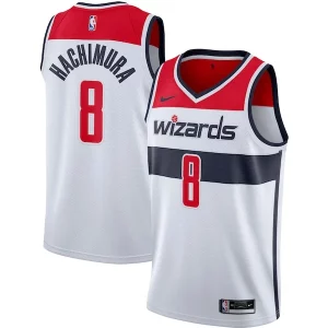 Bonito Rui Hachimura Washington Wizards Nike 2020/21 Swingman Jersey White Association Edition  para los verdaderos seguidores