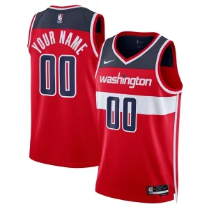 Original Encantador Versátil Washington Wizards Nike Unisex Swingman Custom Jersey Red Icon Edition  para los verdaderos seguidores