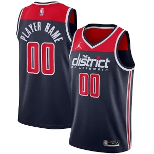 Delicioso Chulo Washington Wizards Jordan Brand Swingman Custom Jersey Statement Edition Navy  para los verdaderos seguidores