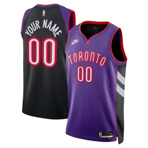 Hermoso Toronto Raptors Nike Unisex Adult Swingman Custom Jersey Classic Edition Purple  para los verdaderos seguidores