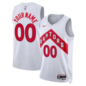 Perfecto Toronto Raptors Nike Unisex Swingman Custom Jersey White Association Edition  para los verdaderos seguidores
