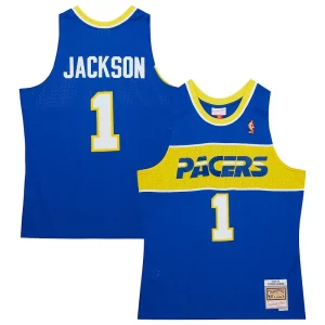 Único Estupendo Duradero Stephen Jackson Indiana Pacers Hardwood Classics Swingman Jersey Royal  para los verdaderos seguidores