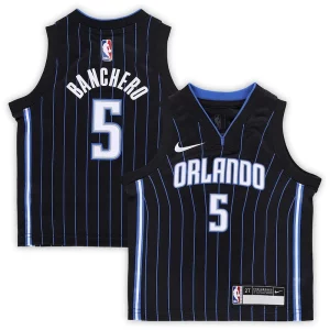 Maravilloso Paolo Banchero Orlando Magic Nike Toddler Swingman Player Jersey Icon Edition Black  para los verdaderos seguidores