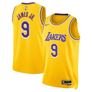 Maravilloso Bronny James Los Angeles Lakers Nike Unisex 2024 Offseason Addition Nike Swingman Jersey Gold  para los verdaderos seguidores