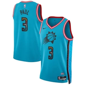Ideal Único Chris Paul Phoenix Suns Nike Unisex 2022/23 Swingman Jersey City Edition Turquoise  para los verdaderos seguidores
