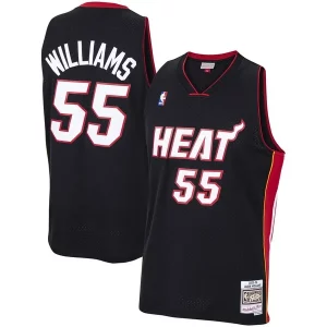 Exquisito Jason Williams Miami Heat 2005/06 Hardwood Classics Swingman Jersey Black  para los verdaderos seguidores