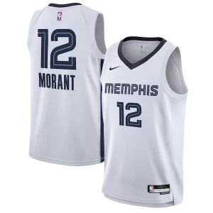 Sofisticado Ja Morant Memphis Grizzlies Nike Youth Swingman Jersey Association Edition White  para los verdaderos seguidores